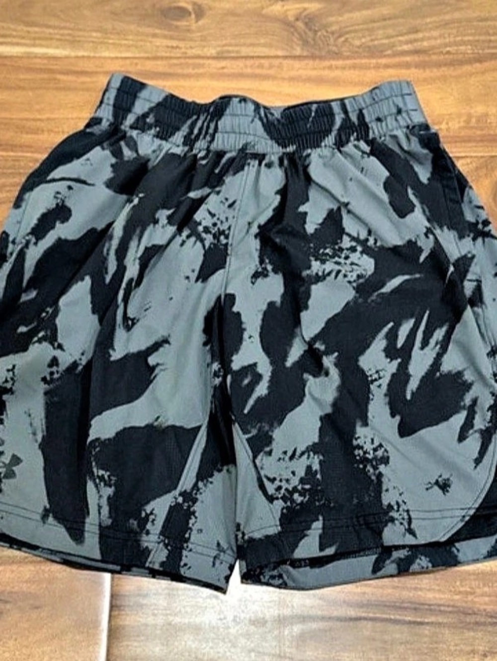 Under Armour Launch Elite Printed Shorts Men's Abstract Athletic Shorts Size